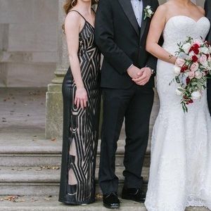 Abs Allen Schwartz xs black dress